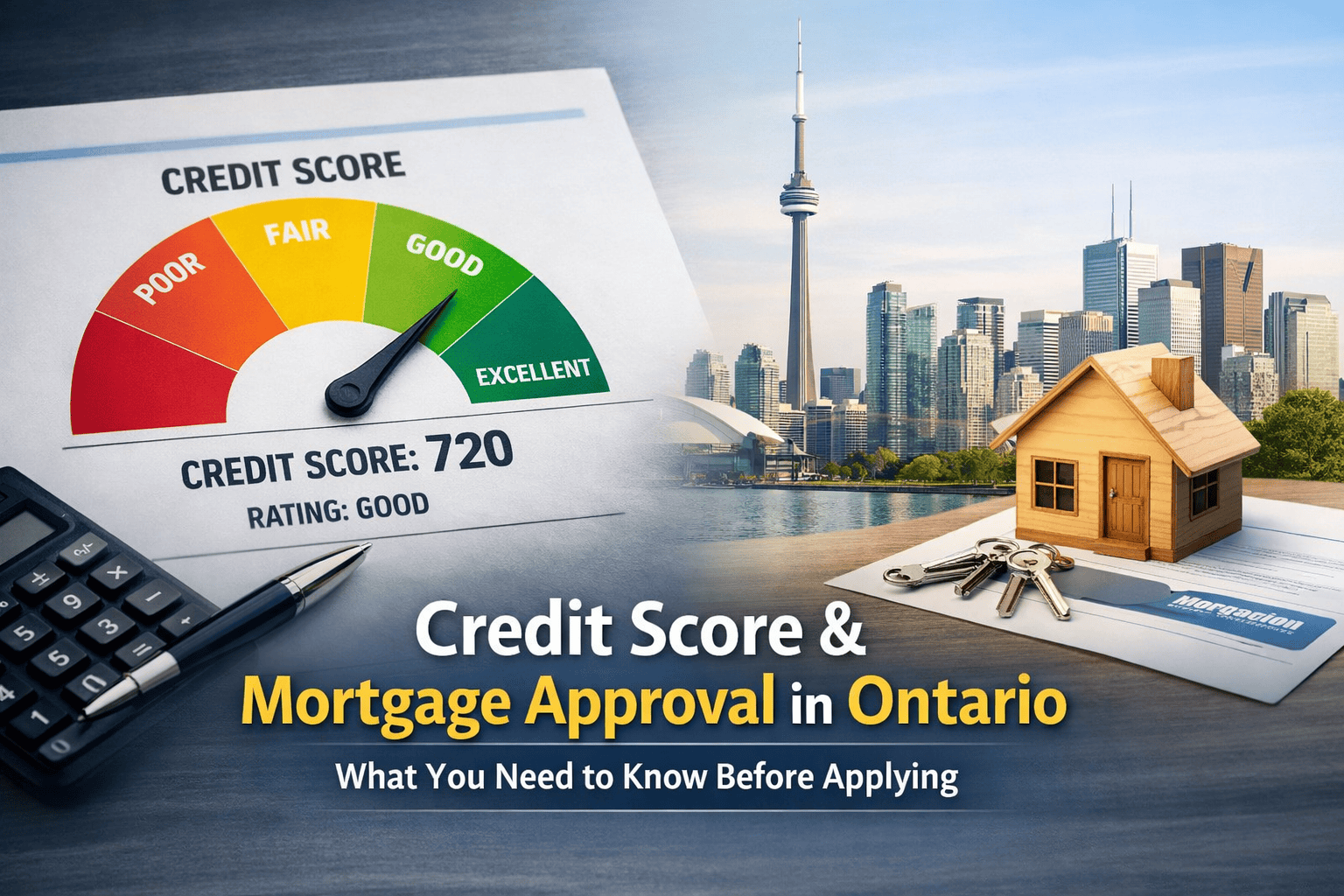 Credit Score & Mortgage Approval in Ontario: What You Need to Know Before Applying 